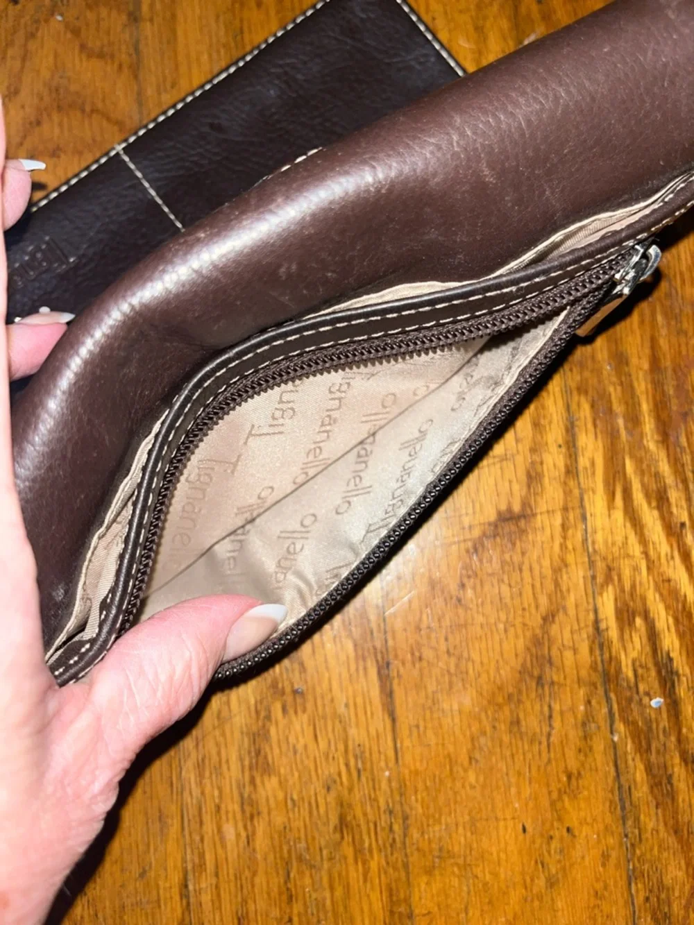 Tignanello sleek leather